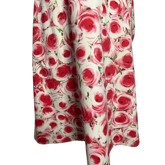 Maggie, London Fit N Flare Dress Size 12 Midi Party Barbie Feminine Y2K - Picture 8 of 10